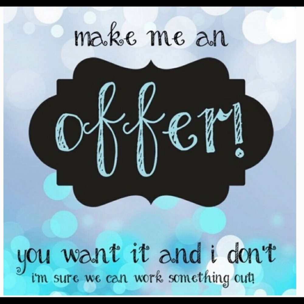 Make an offer! 😃
